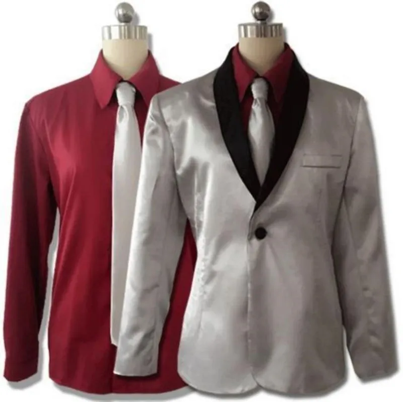 Batman Suicide Squad Jared Leto Joker Cosplay Costume Uniform Outfit Shirt Suit | Тематическая одежда и униформа