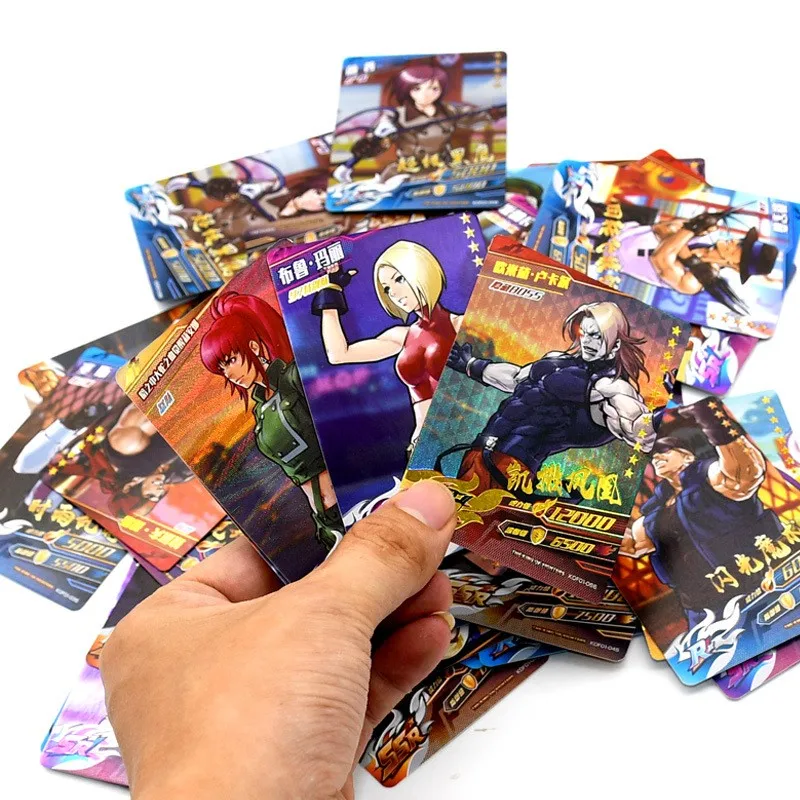 Cartas del rey de los luchadores, juguetes de tarjetas coleccionables de batalla, pasatiempos, colecci&oacute;n de pasatiempo, Anime, regalos, 240 Uds.-2