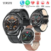 2021 mens two way rotating bezel fashion smart watch with ecg ppg spo2 bluetooth call play mp3 sports wristband l61