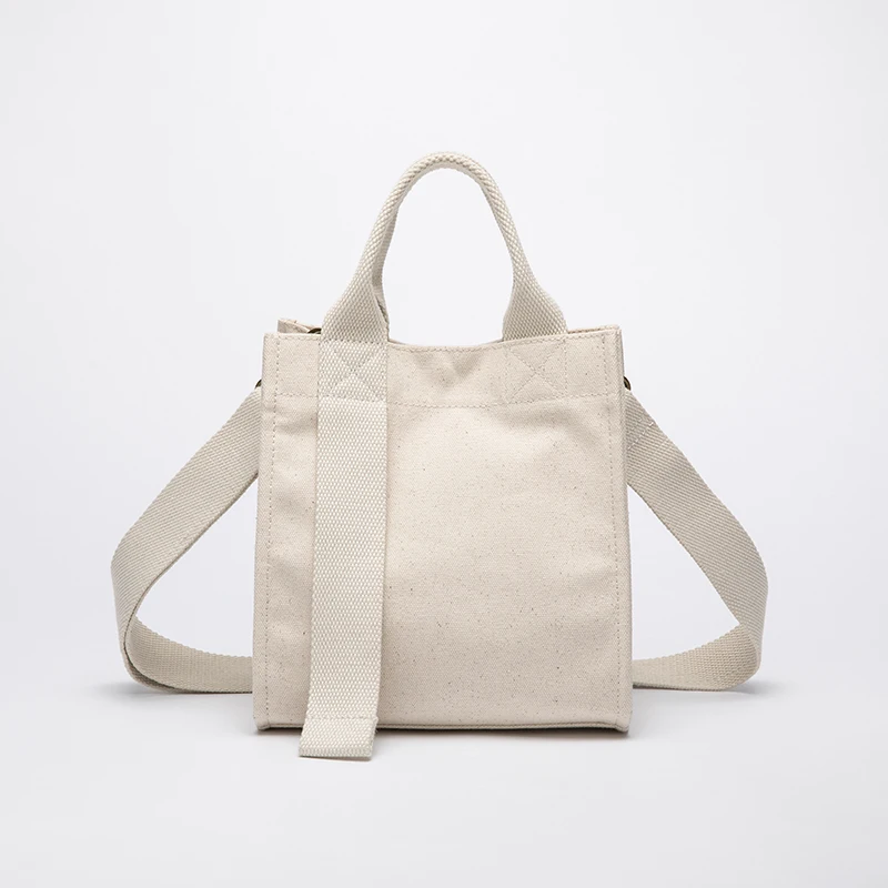 Холщовая Сумка женская сумка-мессенджер новая маленькая сумка на плечо в