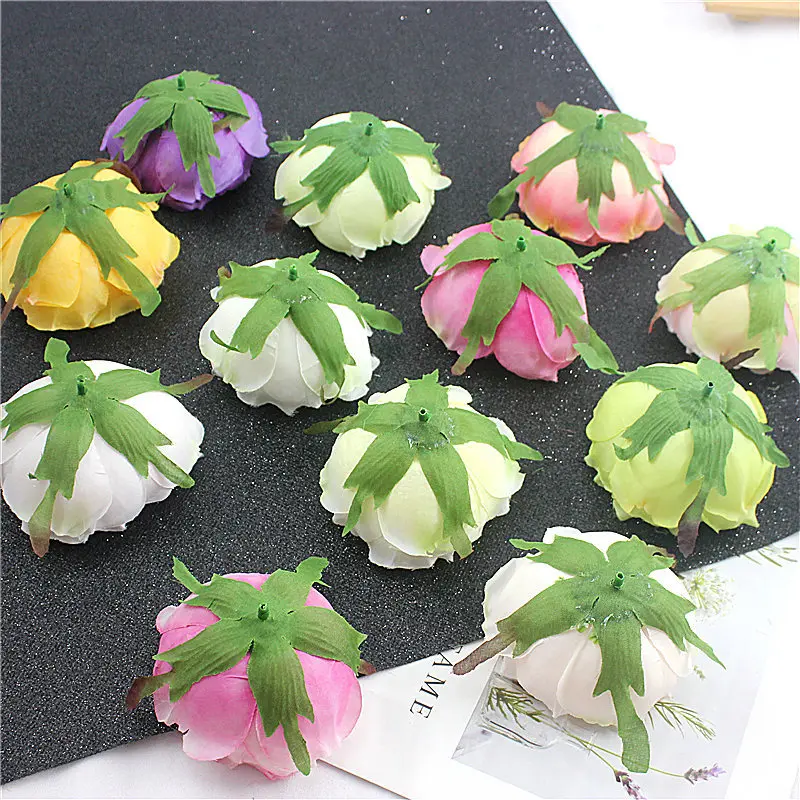 5 шт. свадебные цветы Камелия вечерние венки для украшения дома рукоделие