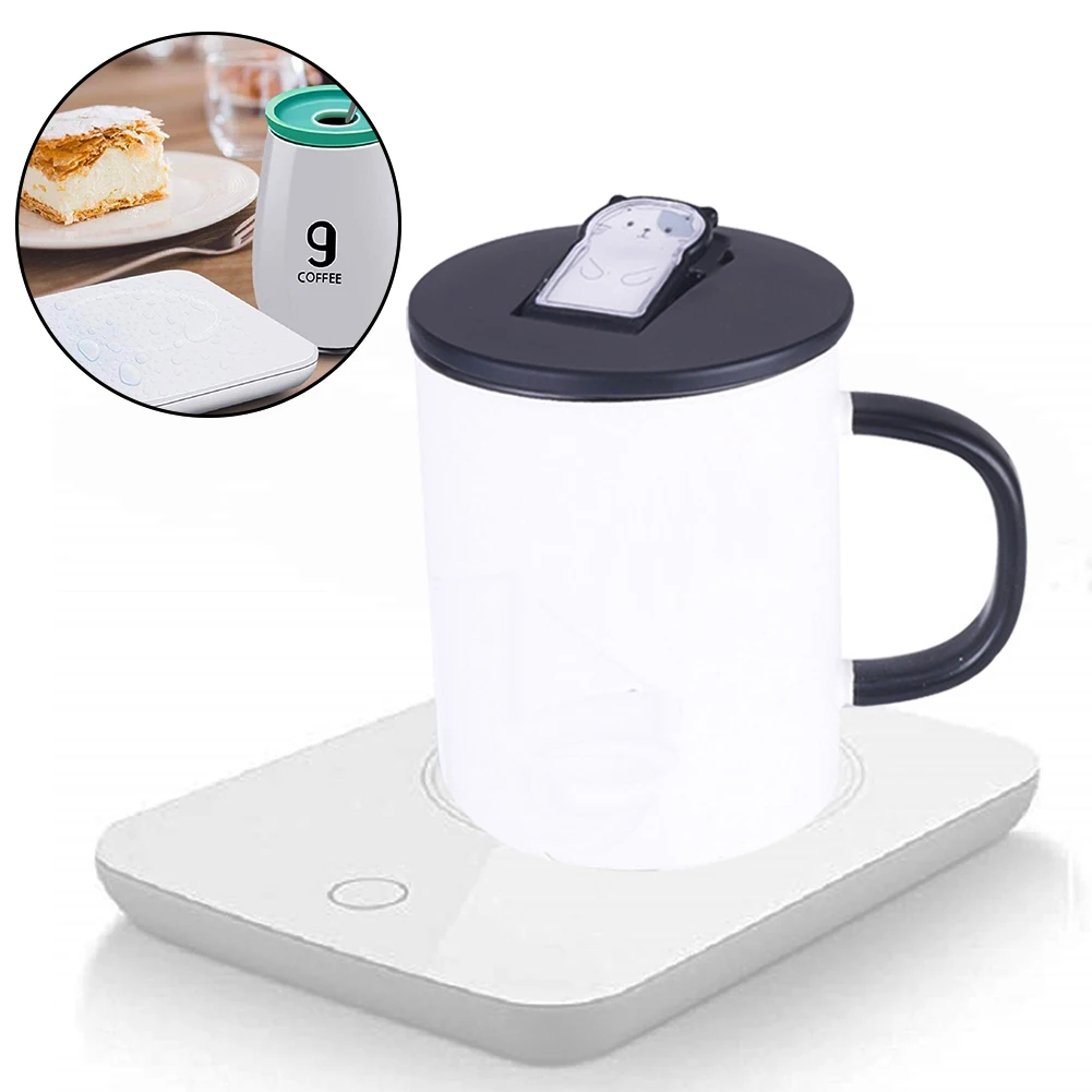 Офисный нескользящий нагреватель с USB чашкой для кофе молока чая напитков