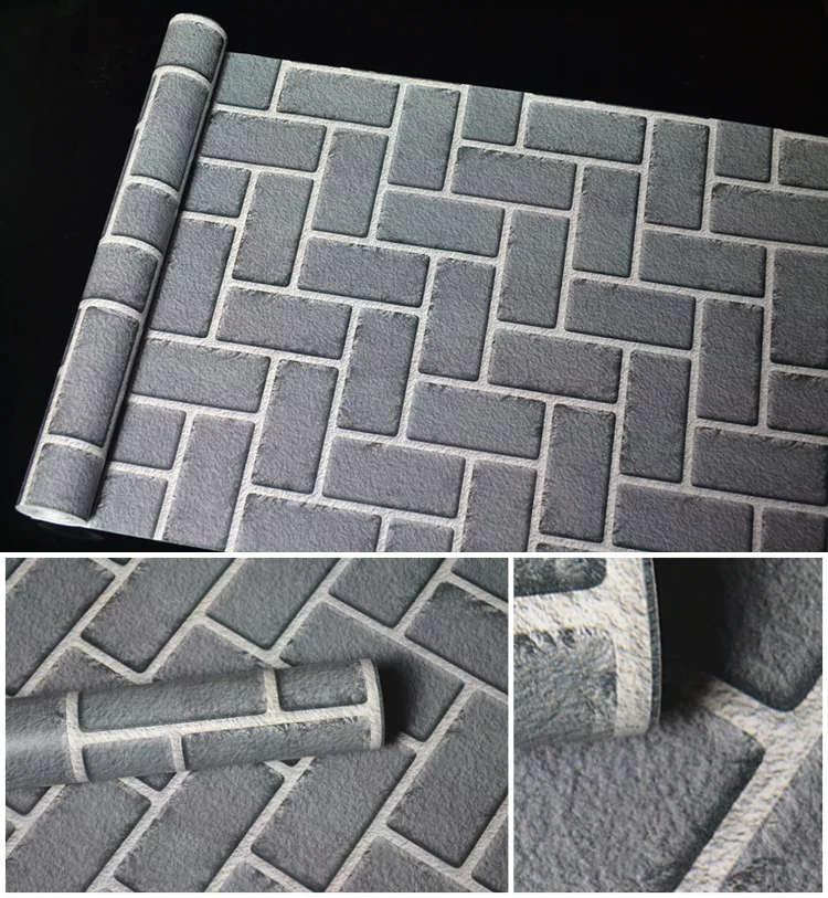 

New brick pattern waterproof self-adhesive wallpaper/self-adhesive wallpaper/adhesive