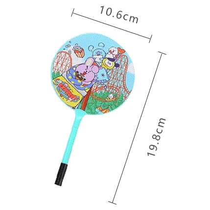 Милый BT вентилятор шариковая ручка с принтом милых животных: 0 5 мм синие чернила