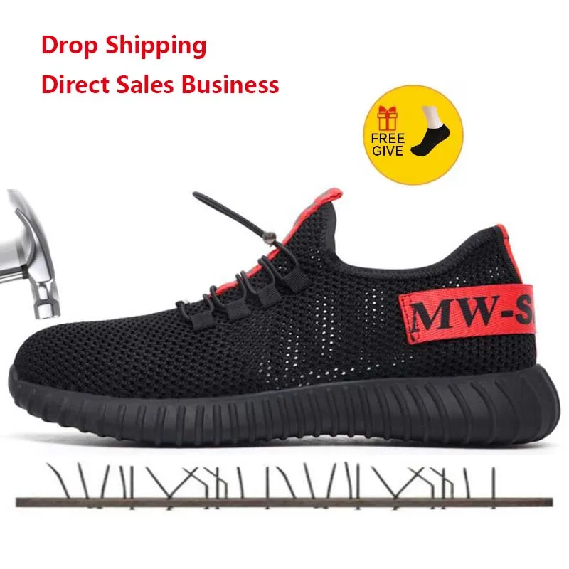 Мужская защитная обувь 2020 мужские и женские кроссовки со стальным носком с