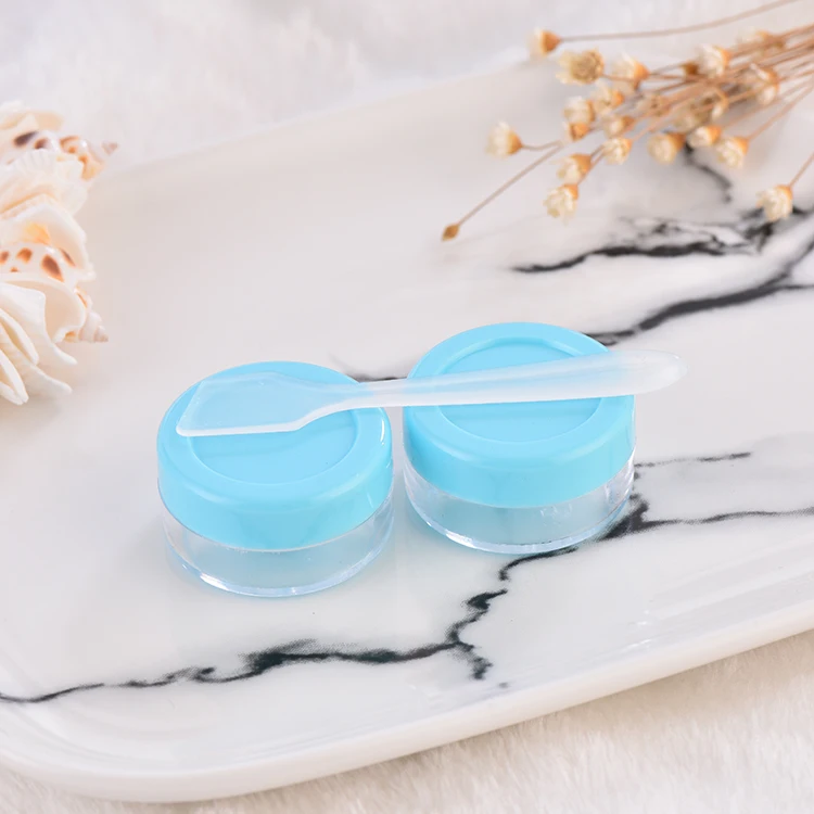 2 шт 10 г пластиковые многоразовые бутылки Пустой Образец косметики для