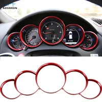 abs electroplating instrument panel decorative ring cover car accessories for porsche macan cayenne paramela cayman boxster 911