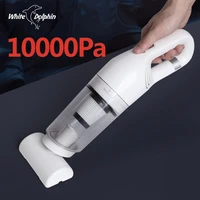 white dolphin 10000pa cordless handheld vacuum cleaner for office car pet hair household usb chargable vacuum cleaner