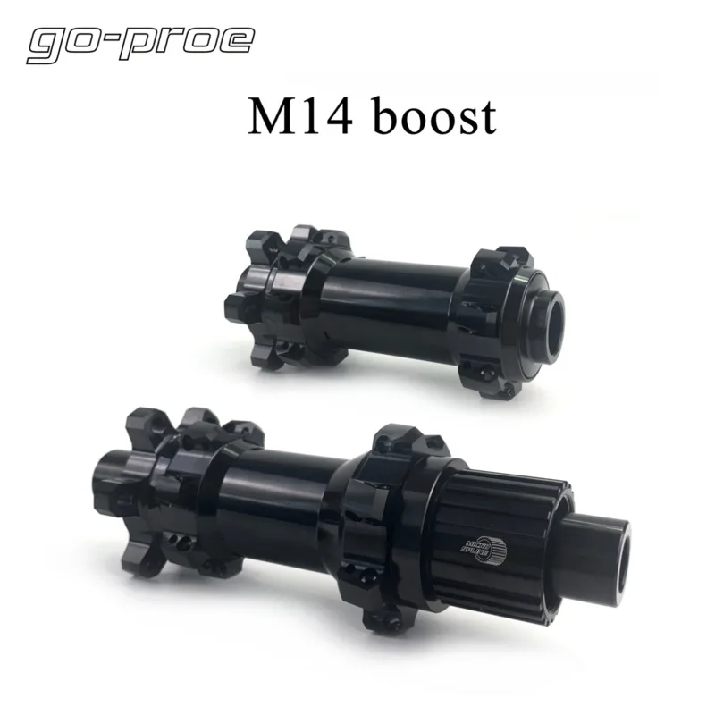 

Go-proe Mtb Sraight Pull Hub M14 Ratchet System 36T 6 Bolt Lock Hub Front 15*100mm 15*110mm Rear 12*142mm 12*148mm For MTB Bike