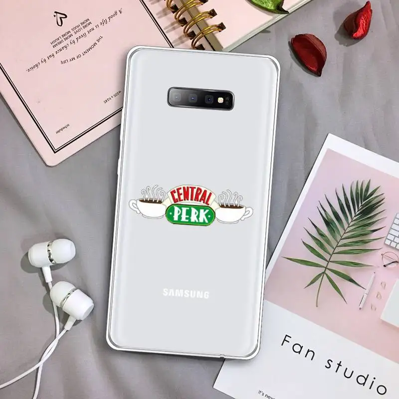 

friends Phone Case Transparent For Samsung Galaxy A71 A21s S8 S9 S10 plus note 20 ultra