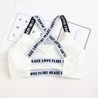 Бюстгальтер Спортивный хлопковый для девочек-подростков, однотонный