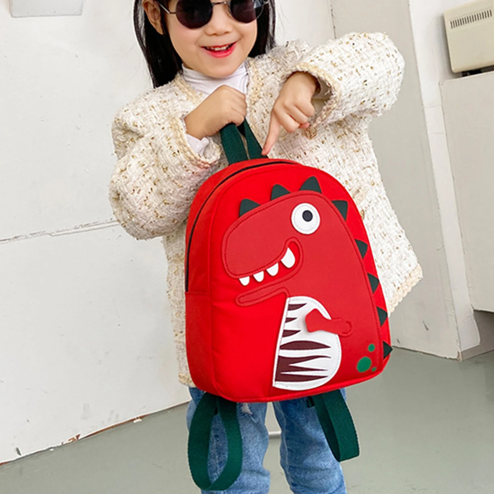 

Cartoon Shoulder Bag Animal Schoolbag Backpack Bags for Kids Toddler, Travel Bag for Girl Kids