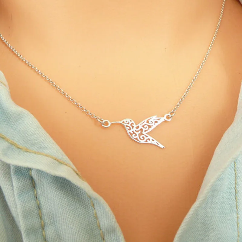 SMJEL Бохо оригами ожерелья в виде животных для женщин девушек геометрические