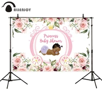 allenjoy princess dress prince photography backgrounds crown carriage castle flowers photocall child birthday party supplies