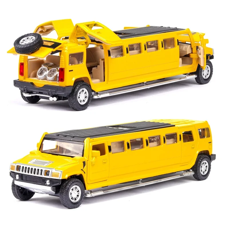 Высокая моделирования 1:32 сплава hummer лимузин литье металла модели автомобиля