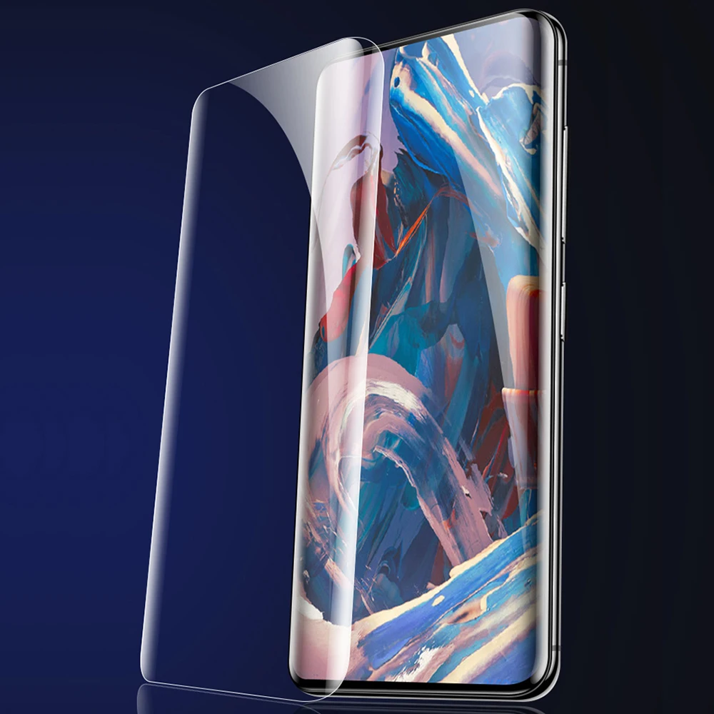 2 шт. 9D защита экрана телефона закаленное стекло для oneplus 7 7T pro 6 6T полное покрытие 5