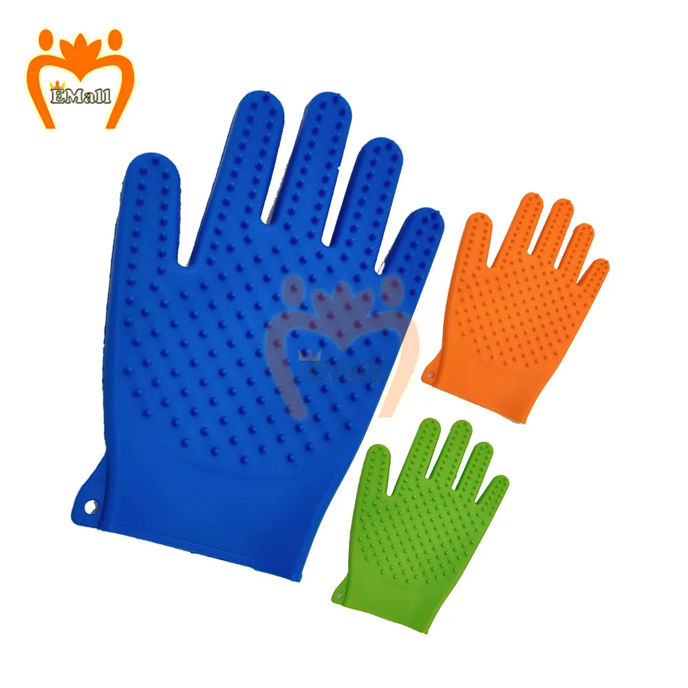 

1pc Cat Pet Grooming Deshedding Brush Gloves Effective Cleaning Back Massage Animal Bathing Hair Removal Tool Dog Combs