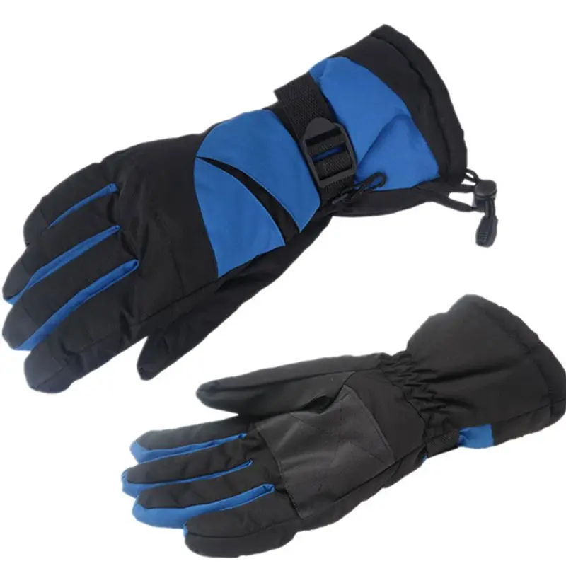 Зимние теплые перчатки для катания на лыжах женские мужские уличные велоспорта