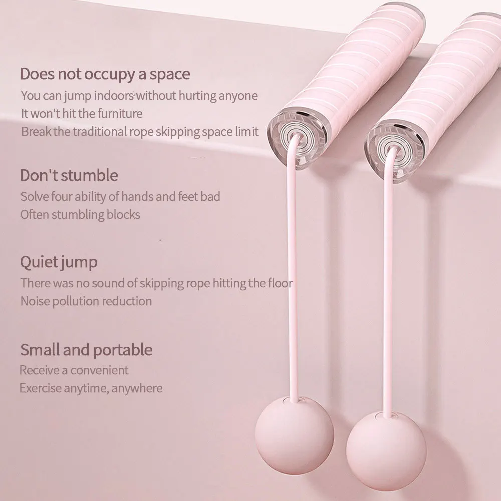 

Jump Fitness Rope Use Rope Skipping Double Rope Gym Cordless Cordless Smart Skipping Skipping Speed Skipping Rope Gym Fitness Co