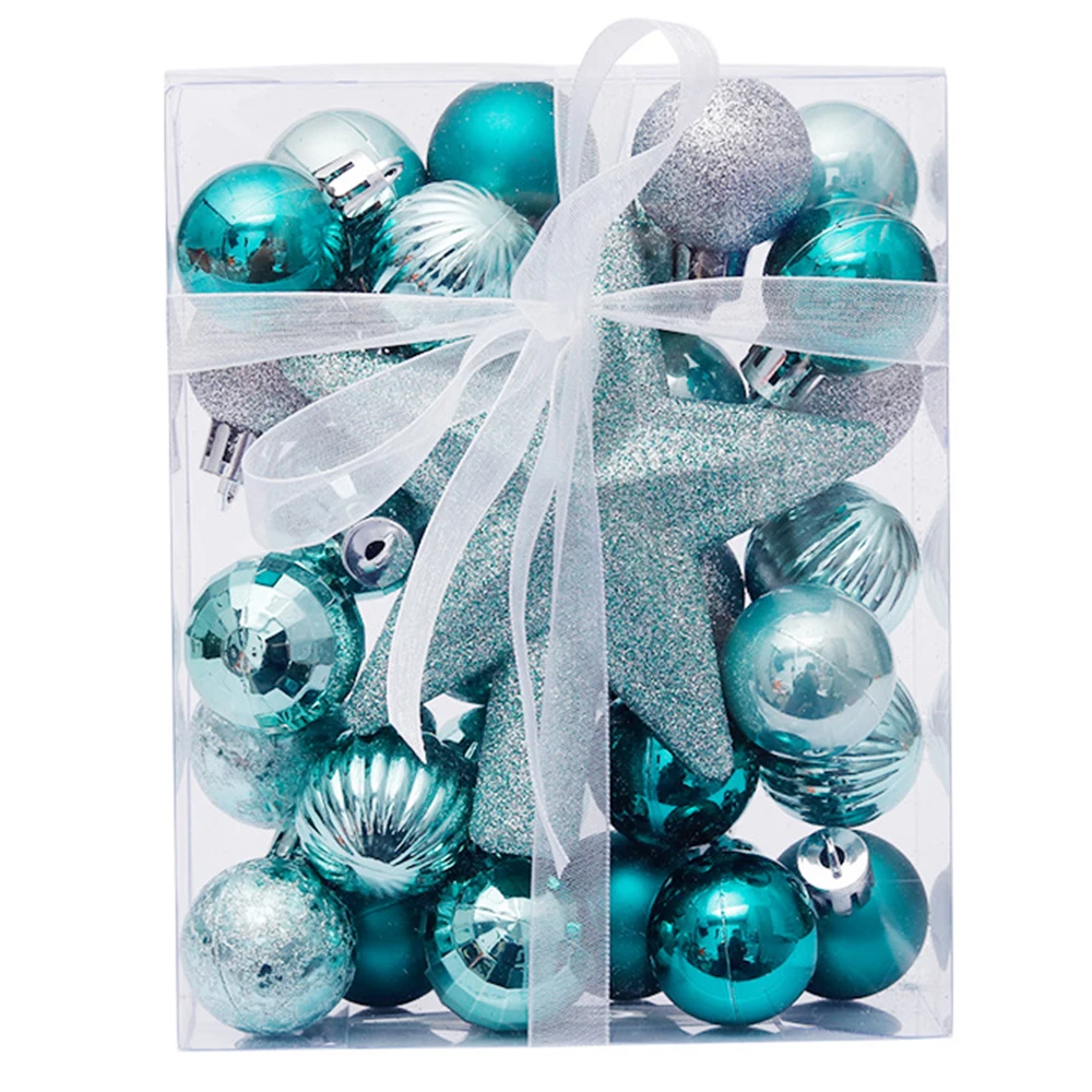 30pcs 3cm Christmas Ball Ornaments for Home Tree Pendants New Year Party Festive Supplies | Дом и сад