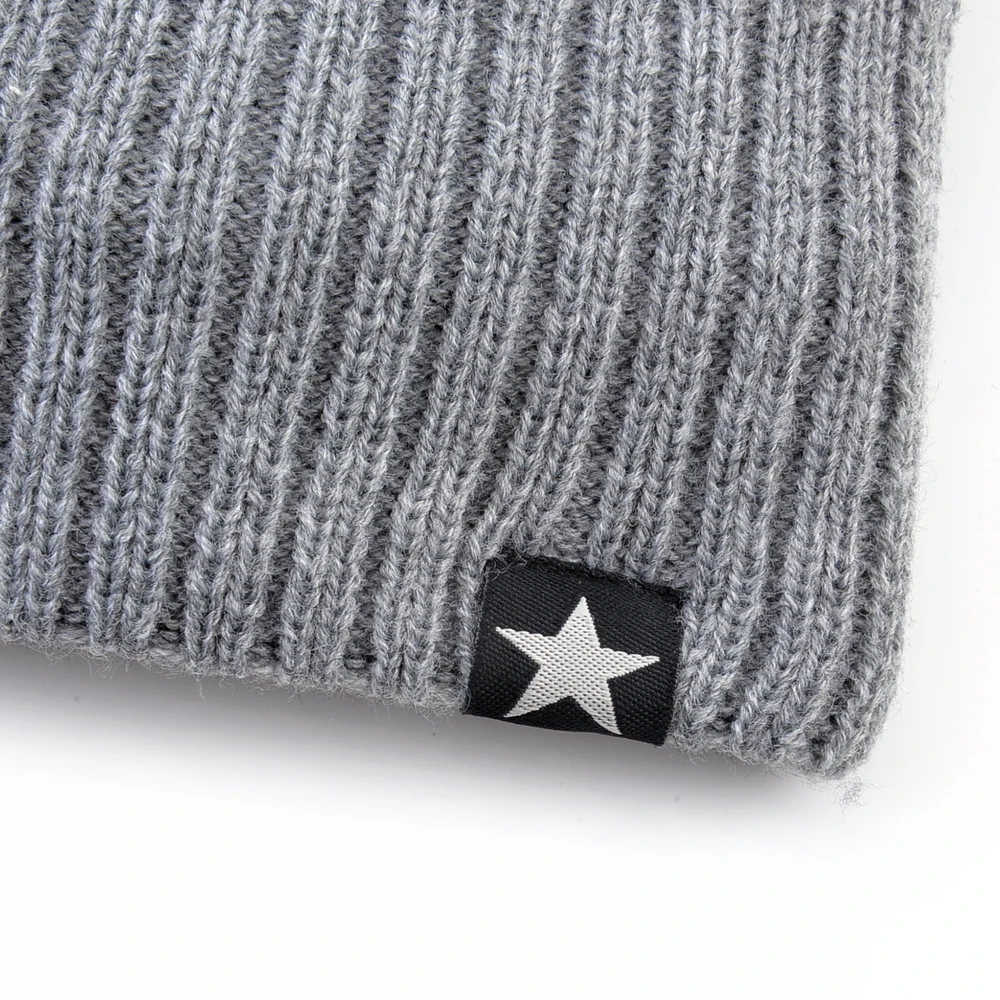 Мужские шапки облегающие вязаные шерстяные Мужская зимняя вязаная плотная