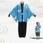 Костюм для косплея аниме рассекающий демонов, униформа танджиро из аниме no Yaiba Urokodaki Sakonji Kamado для мужчин и женщин, кимоно хаори
