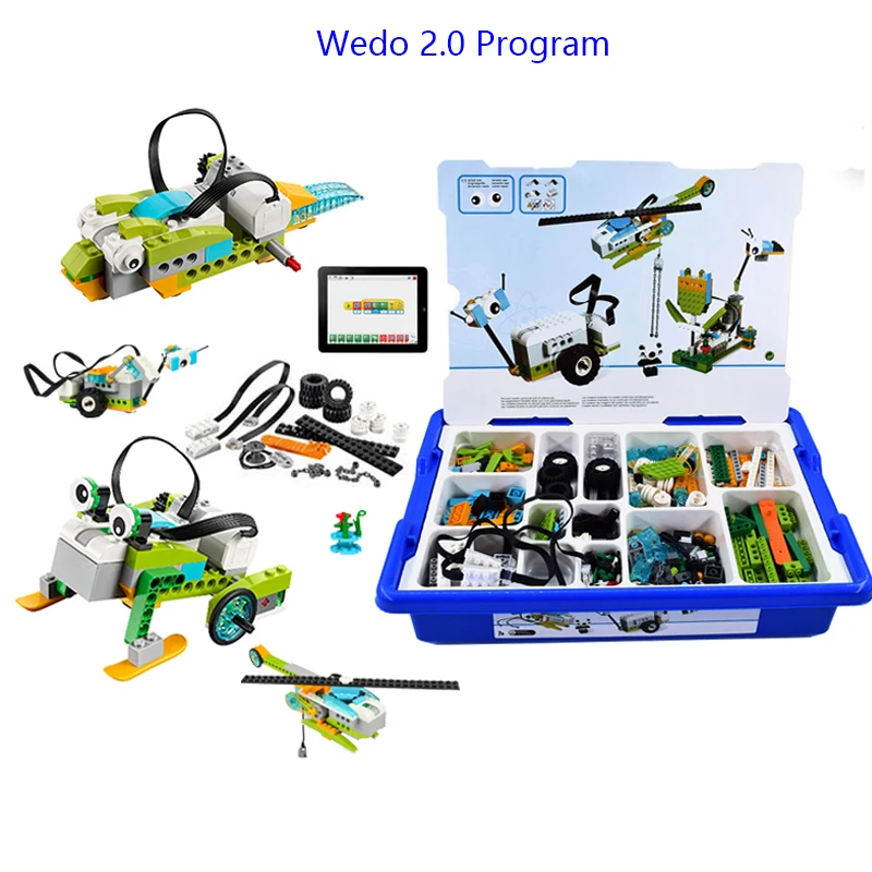 280 шт./лот высокотехнологичный конструктор WeDo 3 0 совместимый с legoin Wedo 2 Обучающие