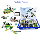 280 шт.лот высокотехнологичный конструктор WeDo 3,0, совместимый с legoin Wedo 2,0, Обучающие игрушки сделай сам 45300