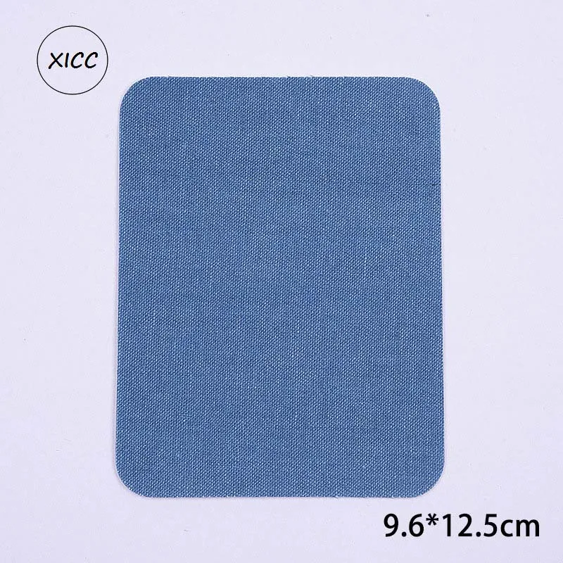 T N клея расплава из джинсовой ткани для переноса утюгом нашивки синего и