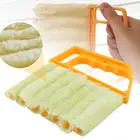 Jaloezie reiniger микрофибры щетка для очистки стекла Пыльник для кондиционера моющийся венецианских жалюзи лезвие ткань для очистки