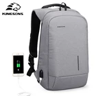 Рюкзак Kingsons KS3149W для ноутбука с внешней зарядкой от USB, 13,3 и 15,6 дюйма, школьная сумка для мужчин и женщин