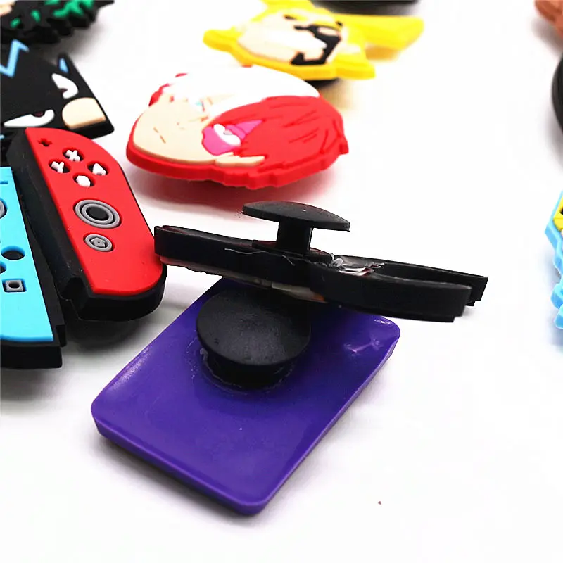 Novelty Cartoon Game Shoe Charms Accessories Comic Portrait PVC Shoe Decoration Designer for Croc Jibz Kids X-mas Party Gifts