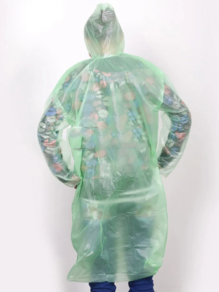 20 шт Водонепроницаемый дождь разовый дождевик для чрезвычайных универсальный