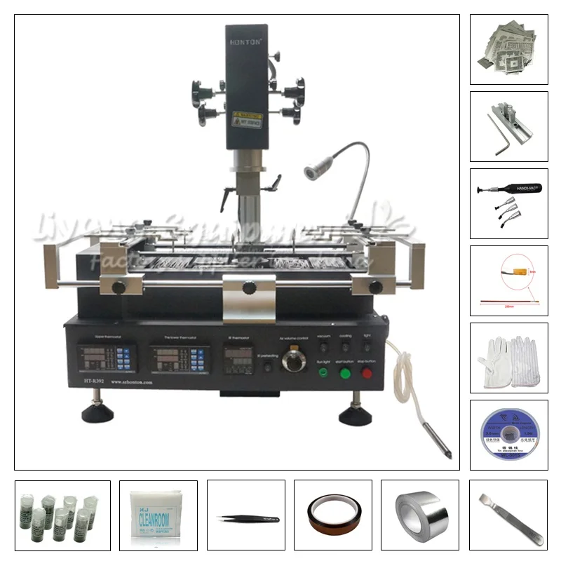 HONTON R392 HT BGA станция с 810 шт непосредственно нагревательный трафарет
