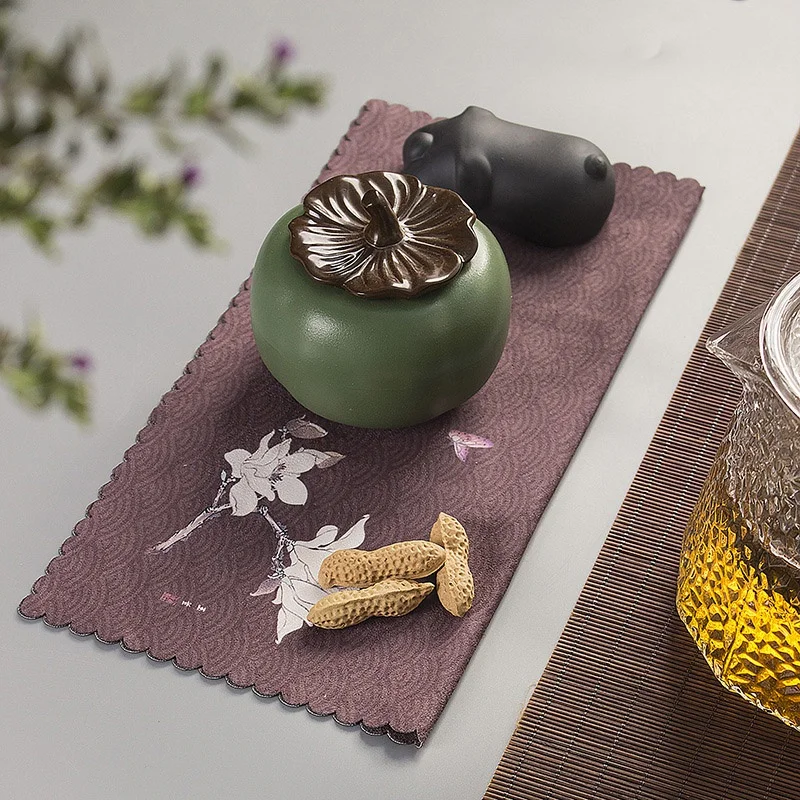 Вышитый цветочный узор в китайском стиле