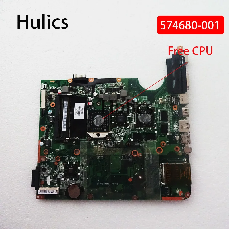 Hulics оригинальный 574680 001 материнская плата для ноутбука HP Pavilion DV7 3000 Материнская