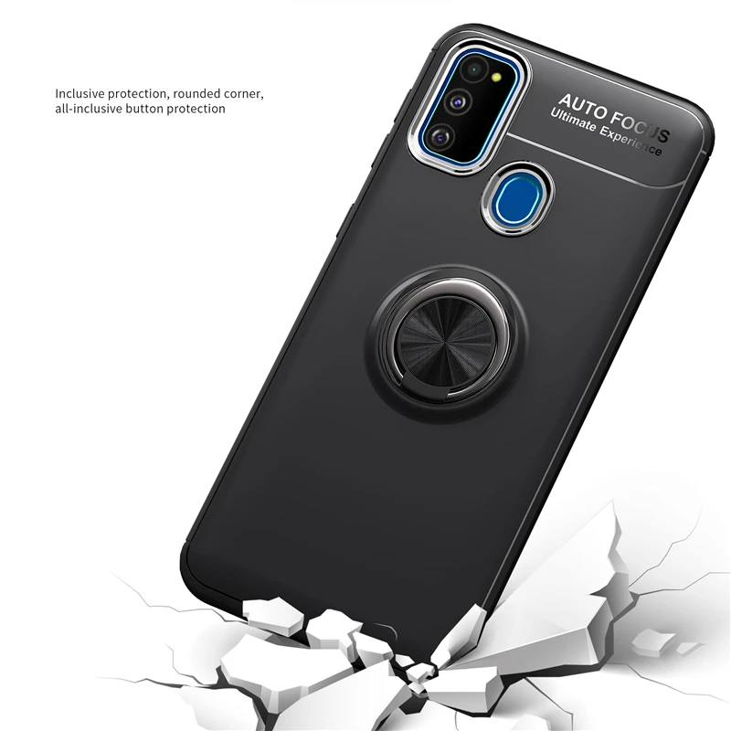 Чехол-кольцо для samsung Galaxy M30S, мягкий силиконовый чехол-накладка для samsung Galaxy M30S M30 M20 M10, чехол для телефона s