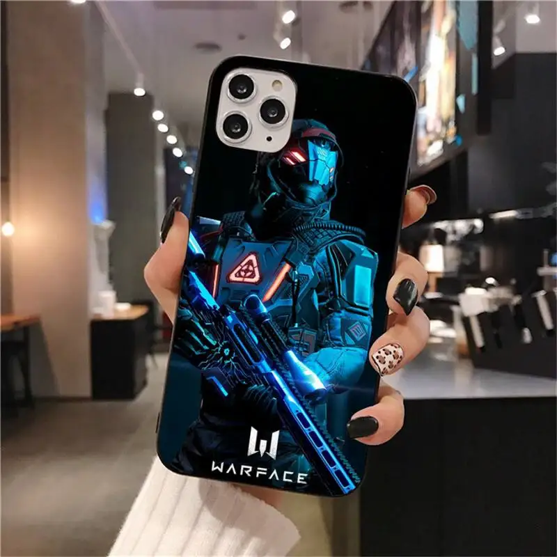 Игровой чехол Warface с низким содержанием жира оболочка для телефона iPhone 11 pro XS MAX 8 7 6