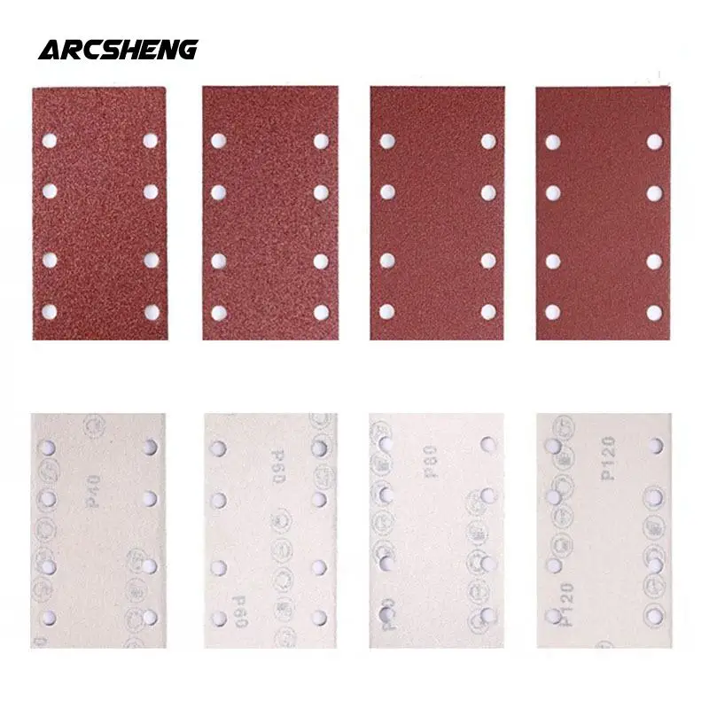 Бумага наждачная квадратная 93x185 мм 10 шт. | Инструменты