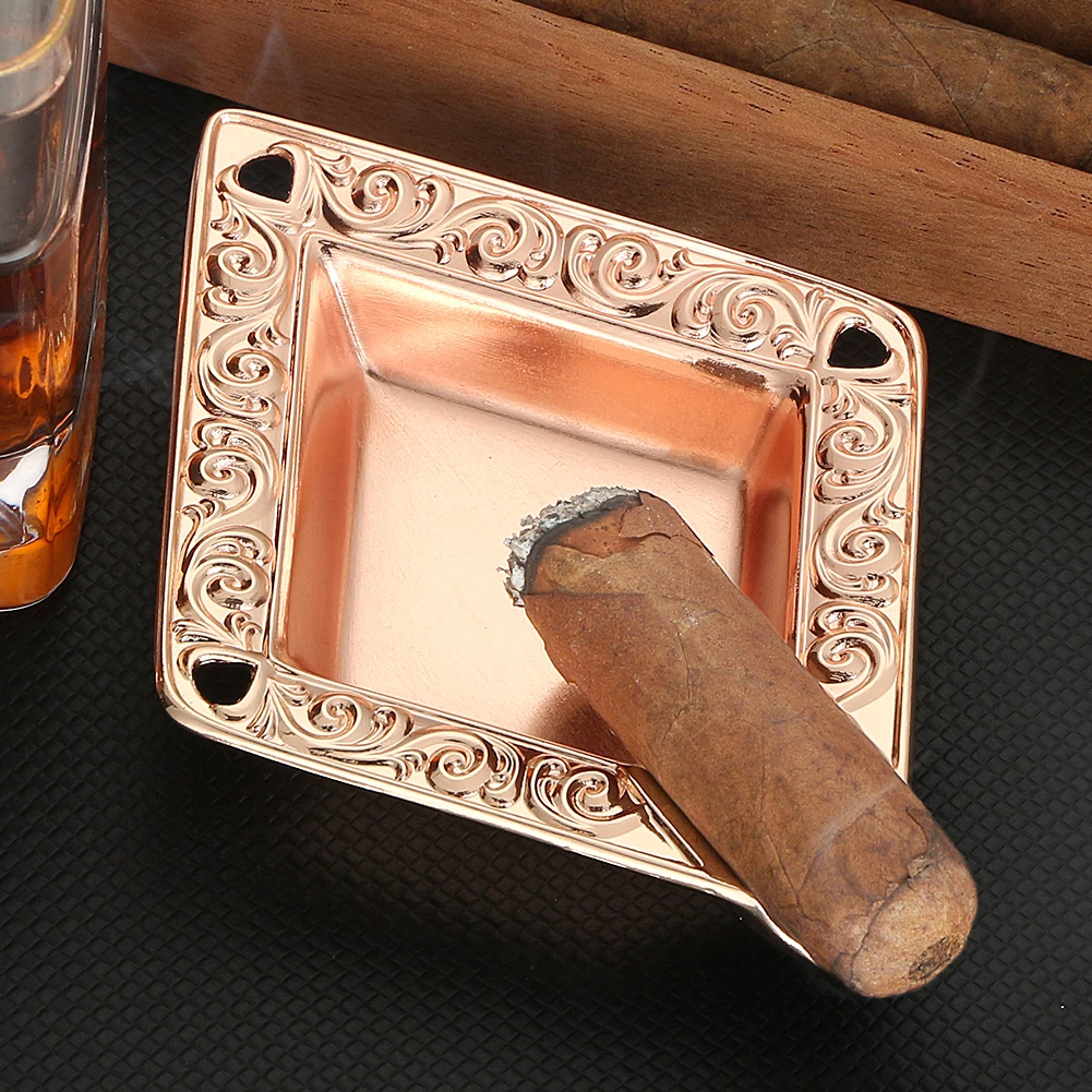 

GALINER Luxury Cigar Ashtray Home New Tobacco Accessories Smoking Tool Ash Tray Portable Cigar Holder