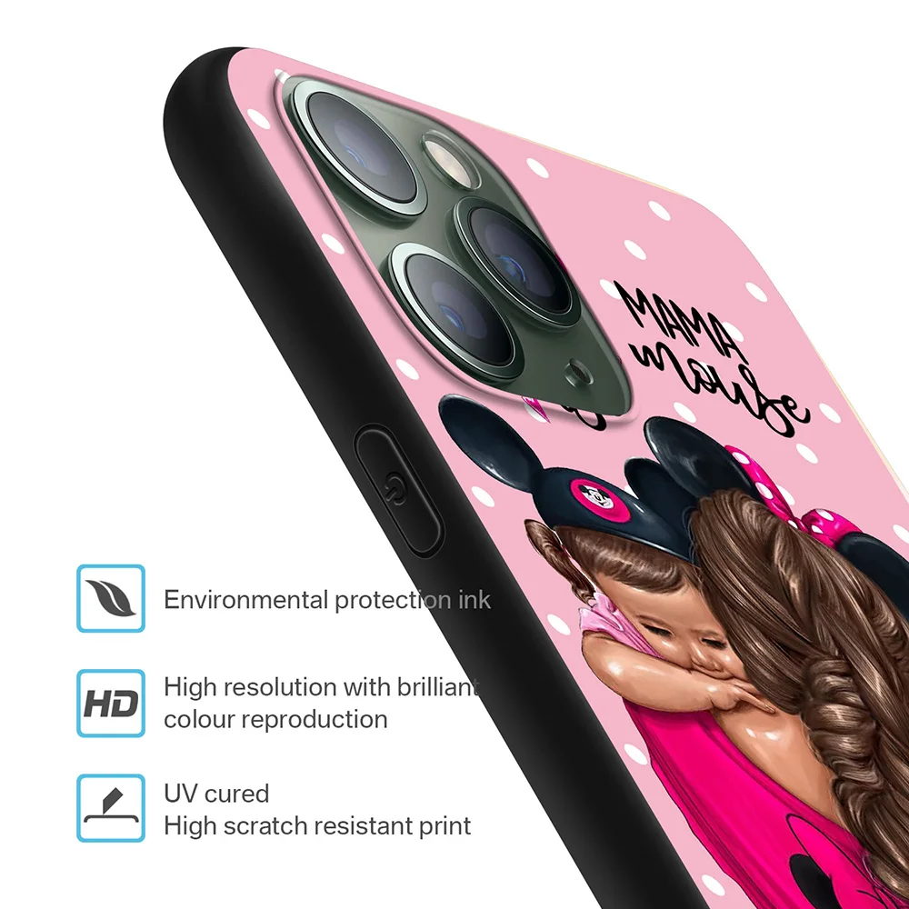 Чехол для iPhone 11 Pro, чехол для iPhone 5, 5S, 6, 6 S, 7, 8 Plus, X, XS, Max, Mom Love Baby, чехол для iPhone 7, мягкий чехол из ТПУ для iPhone XR, чехол