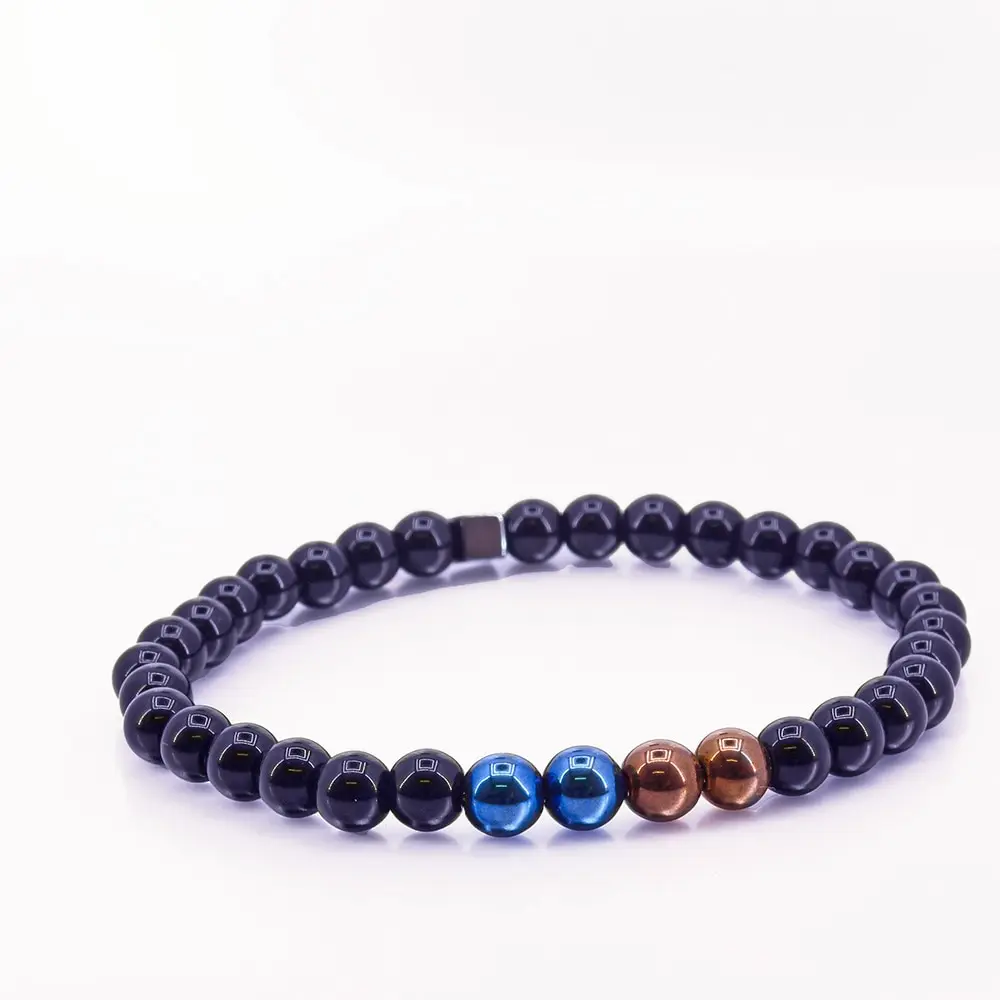 

Браслеты женские и мужские из натурального камня, с бусинами