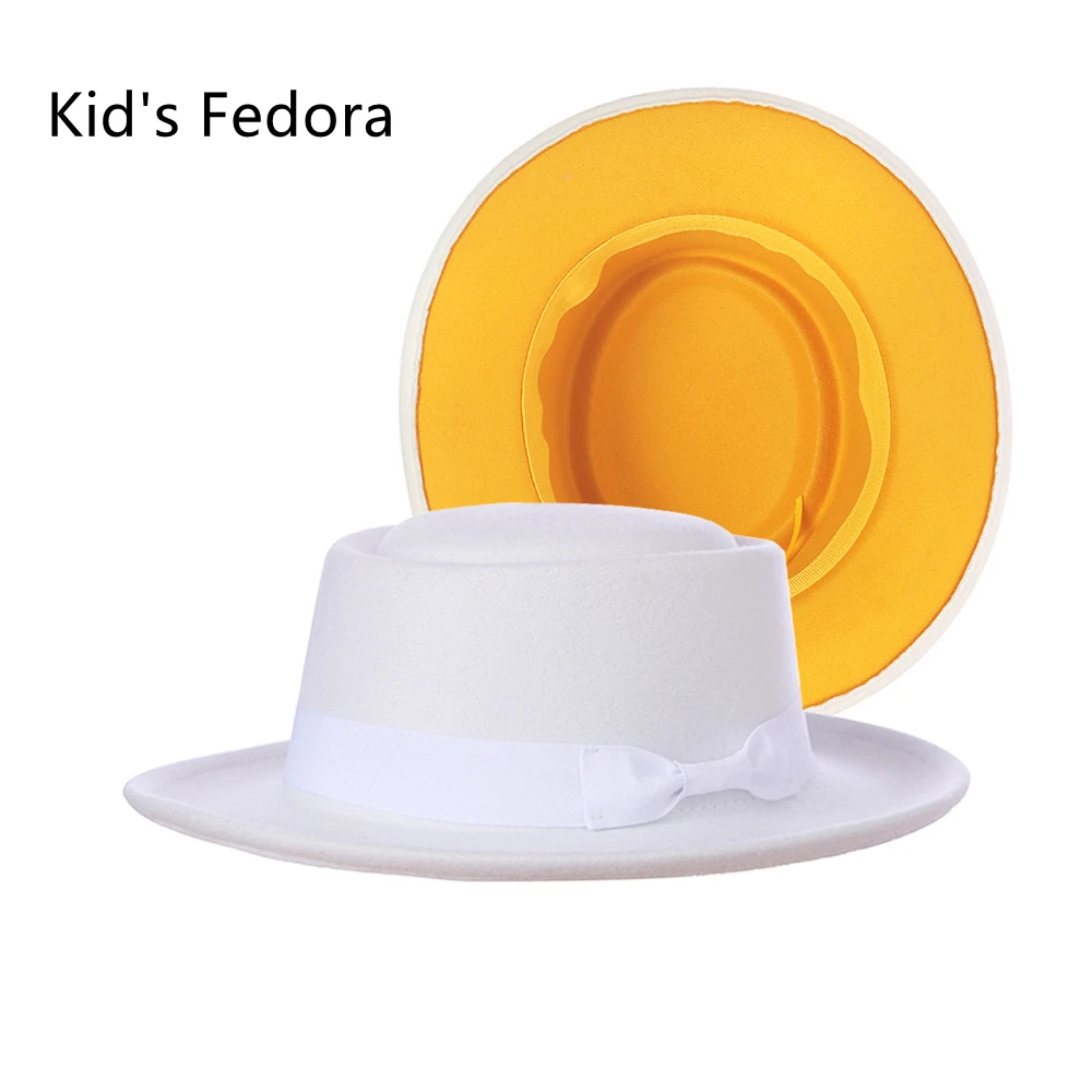 Детская шерстяная шапка в британском стиле для мальчиков и девочек |