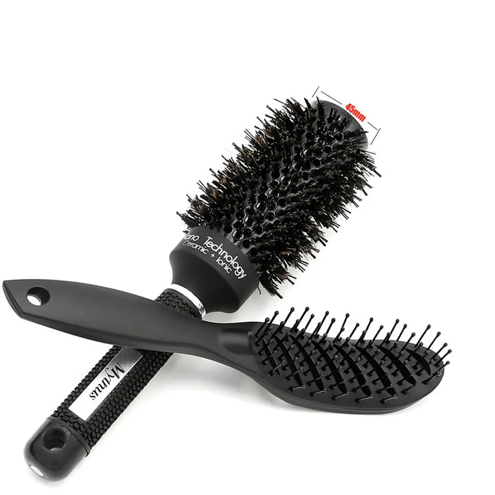 

Hair Styling Tool Set Professional Hair Brush Comb Salon Barber Hair Combs Hairbrush Set Hair Stylist Special Styling Comb Bag