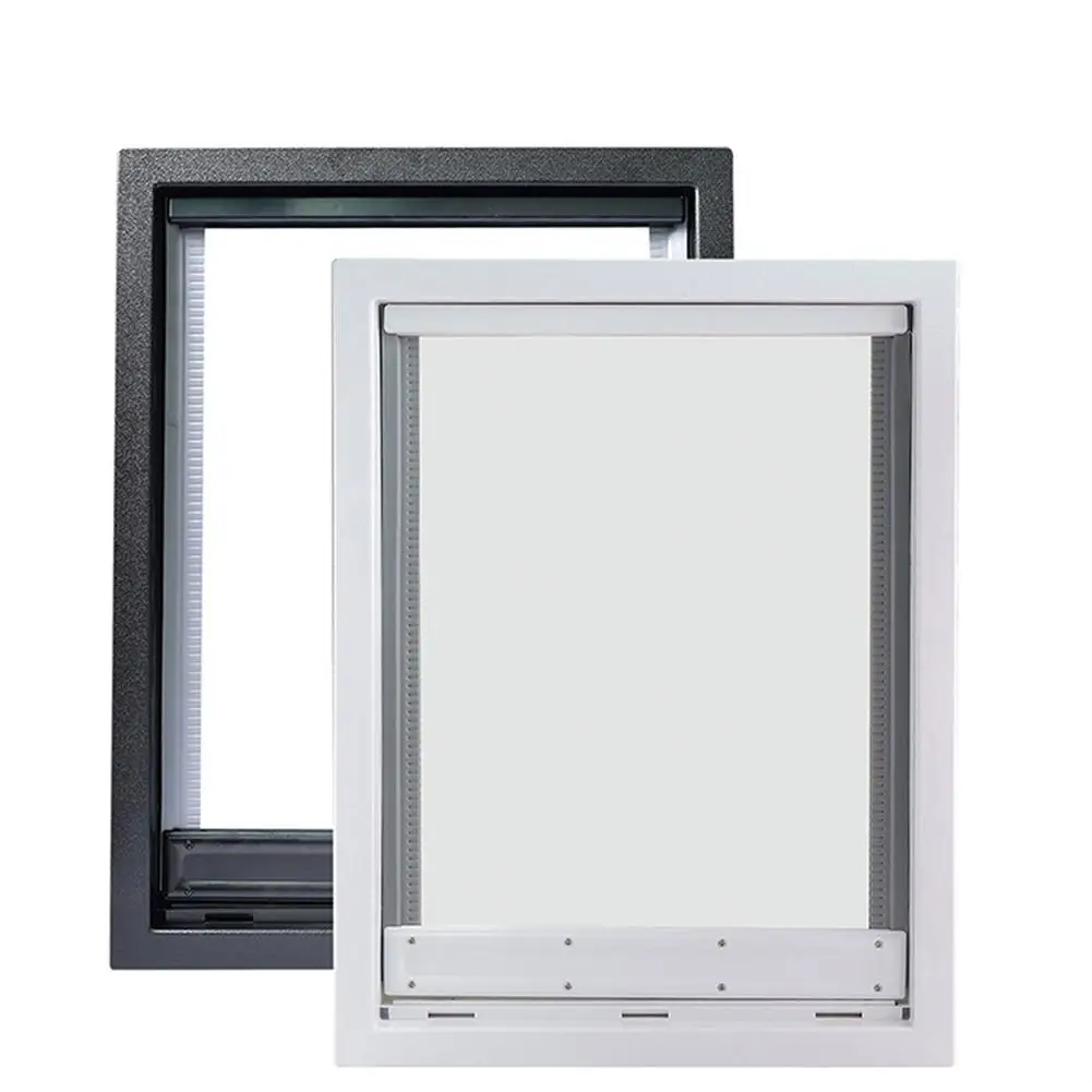 Магнитная Дверь для домашних животных прочный замок безопасности откидная дверь