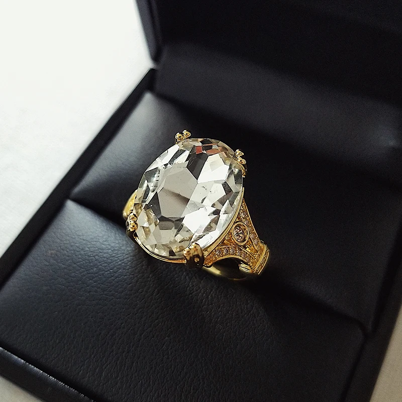 Новинка 2020 обручальное кольцо с овальным камнем синего зеленого желтого