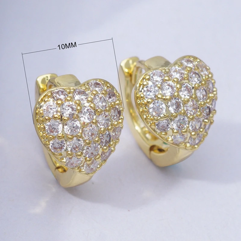 Микро проложить AAA Циркон Стразы Круг Серьги кольца для женщин и девочек подарок