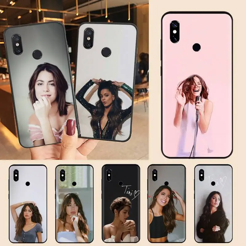 

Tini Stoessel Argentina singer Phone Case For Xiaomi Redmi note 7 8 9 t max3 s 10 pro lite Luxury brand shell funda coque