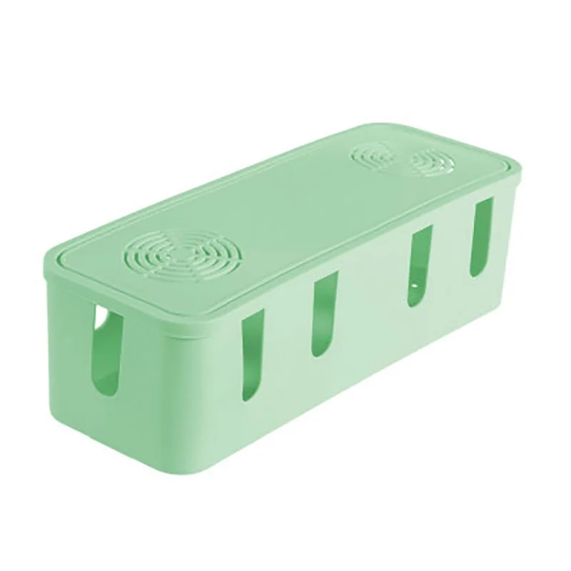 Провод шнур питания для хранения коробка пластиковый настольный отделочный ящик