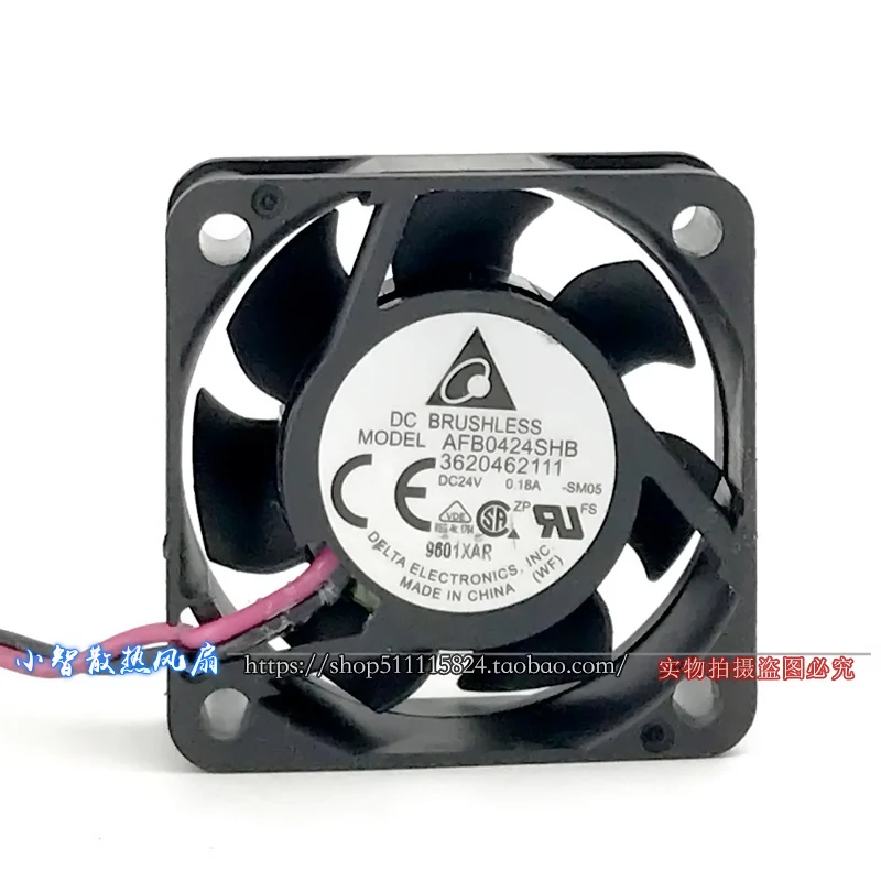 Оригинальный Новый AFB0424SHB 4015 DC24V 0.18A 4 см охлаждающий вентилятор